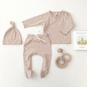 Quincy Mae floral wrap set 3-6